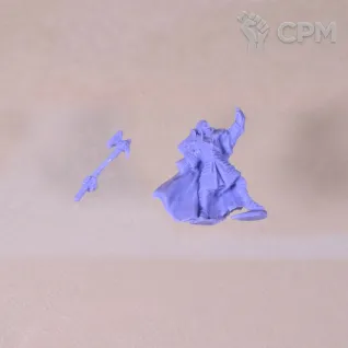 Описание картинки Valten, the Chosen of Sigmar (Rackham) от Mechanikus Forge по цене 100руб | Свободный Рынок Миниатюр - СРМ