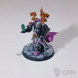Описание картинки Chaos Space Marines Sorcerer от OMG_SL по цене 1 500руб | Свободный Рынок Миниатюр - СРМ