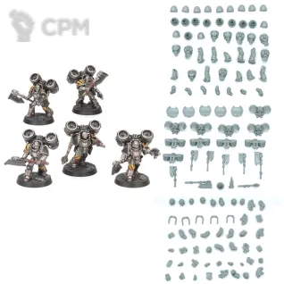 Описание картинки MkII Assault Squad (new) x5 от Red Rooster по цене 100руб | Свободный Рынок Миниатюр - СРМ