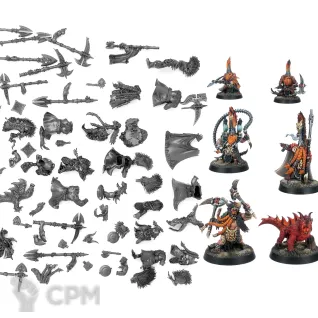 Описание картинки Vulkyn Flameseekers от LooneShroomFoundry по цене 100руб | Свободный Рынок Миниатюр - СРМ