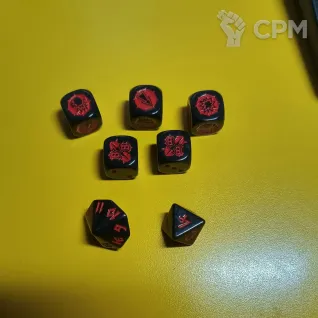 Описание картинки blood bowl dice set от deEvial по цене 100руб | Свободный Рынок Миниатюр - СРМ