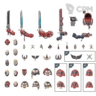 Описание картинки Blood Angels - Upgrade set от Craft по цене 1 050руб | Свободный Рынок Миниатюр - СРМ