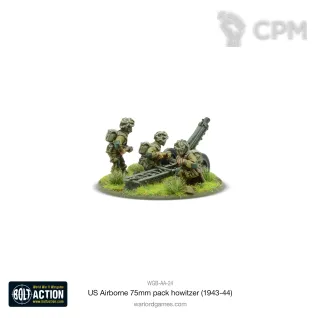 Описание картинки US Airborne 75mm pack howitzer light artillery от  по цене 900руб | Свободный Рынок Миниатюр - СРМ