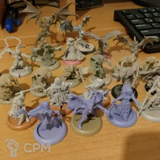 Описание картинки Legion of Everblight:коллекция от User57038 по цене 600руб | Свободный Рынок Миниатюр - СРМ