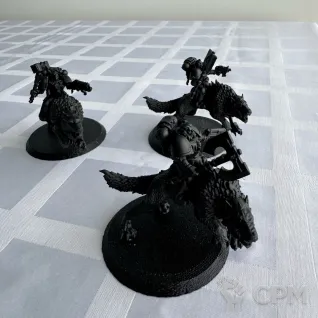 Описание картинки Thunderwolf Cavalry от mak6389 по цене 500руб | Свободный Рынок Миниатюр - СРМ