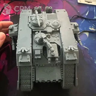 Описание картинки Land Raider от 3D Shop  по цене 1 500руб | Свободный Рынок Миниатюр - СРМ