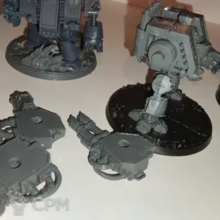 Описание картинки Warhammer Space Marine Venerable Dreadnought 1ориг, 2 печатных от User37833 по цене 100руб | Свободный Рынок Миниатюр - СРМ