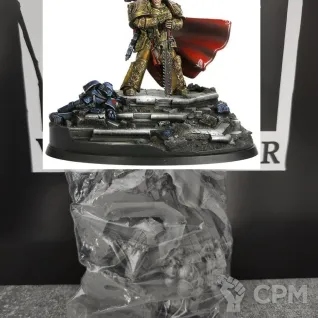 Описание картинки Rogal Dorn, Primarch of the Imperial Fists Legion от Xjekill по цене 1 000руб | Свободный Рынок Миниатюр - СРМ