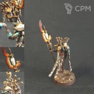 Описание картинки Necron Plasmancer от Greebnick по цене 100руб | Свободный Рынок Миниатюр - СРМ