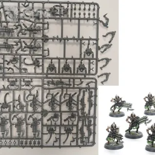 Описание картинки Necron Immortals от  по цене 1 200руб | Свободный Рынок Миниатюр - СРМ