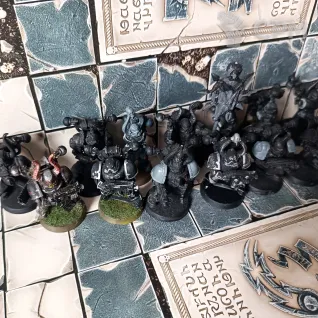 Описание картинки Chaos space marine Legionaries от OMG_SL по цене 1 000руб | Свободный Рынок Миниатюр - СРМ