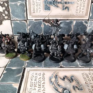Описание картинки Chaos space marine Legionaries от OMG_SL по цене 1 000руб | Свободный Рынок Миниатюр - СРМ