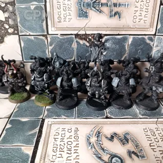 Описание картинки Chaos space marine Legionaries от OMG_SL по цене 1 000руб | Свободный Рынок Миниатюр - СРМ