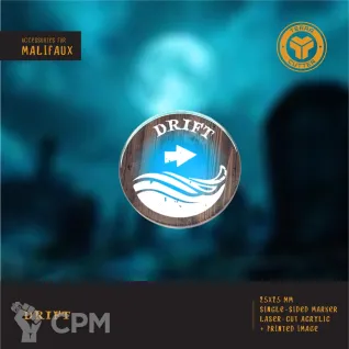 Описание картинки Malifaux Drift от TerraCutter по цене 35руб | Свободный Рынок Миниатюр - СРМ