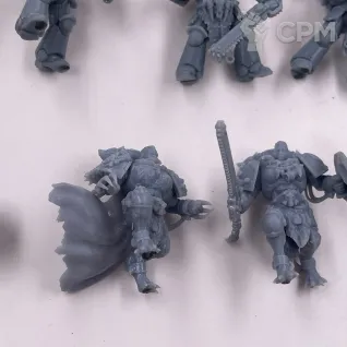 Описание картинки Собранные  Grey Hunters Серые охотники примарис и девушки Вульфены от Подземный человек по цене 500руб | Свободный Рынок Миниатюр - СРМ