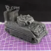 Описание картинки Американский средний танк M4A2 Sherman КМП со шноркелем / масштаб 1:56 / 28мм от DModels по цене 2 100руб | Свободный Рынок Миниатюр - СРМ - изображение - №5