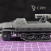 Описание картинки Немецкая РСЗО 15cm Panzerwerfer 42 Auf.Sf / масштаб 1:56 / 28мм от DModels по цене 890руб | Свободный Рынок Миниатюр - СРМ - изображение - №2