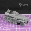 Описание картинки Немецкий бронетранспортер Sd.Kfz. 250/1 / масштаб 1:56/ 28мм от DModels по цене 720руб | Свободный Рынок Миниатюр - СРМ - изображение - №2