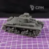 Описание картинки Немецкий легкий танк Pz.35(t) / масштаб 1:56 / 28мм от DModels по цене 850руб | Свободный Рынок Миниатюр - СРМ - изображение - №6