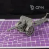 Описание картинки Тяжелое полевое орудие Cannone da 104/32 / масштаб 1:56 / 28мм от DModels по цене 490руб | Свободный Рынок Миниатюр - СРМ - изображение - №2