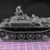 Описание картинки Немецкий огнементый танк Pz.Kpfw.II(F) "Фламинго" с фигуркой командира /масштаб  от DModels по цене 780руб | Свободный Рынок Миниатюр - СРМ - изображение - №4
