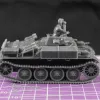 Описание картинки Немецкий огнементый танк Pz.Kpfw.II(F) "Фламинго" с фигуркой командира /масштаб  от DModels по цене 780руб | Свободный Рынок Миниатюр - СРМ - изображение - №3