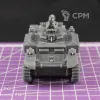 Описание картинки Немецкий огнементый танк Pz.Kpfw.II(F) "Фламинго" с фигуркой командира /масштаб  от DModels по цене 780руб | Свободный Рынок Миниатюр - СРМ - изображение - №5