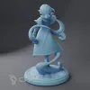 Описание картинки Astrid the Drow Sorcerer ( Female Elf Sorcerer / Wizard / Mage / Spelljammer Astral Elf ) от PocketSized Prints по цене 250руб | Свободный Рынок Миниатюр - СРМ - изображение - №2