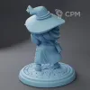 Описание картинки Nil the Goblin Witch ( Female Goblin Witch / Sorcerer / Warlock / Wizard ) от PocketSized Prints по цене 200руб | Свободный Рынок Миниатюр - СРМ - изображение - №2