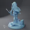Описание картинки Patina the Druid ( Female Elf Druid ) от PocketSized Prints по цене 250руб | Свободный Рынок Миниатюр - СРМ - изображение - №2