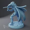 Описание картинки Ithil the Ranger ( Male Elf Ranger with Sword / Fighter / Hunter / Warrior ) от PocketSized Prints по цене 250руб | Свободный Рынок Миниатюр - СРМ - изображение - №2