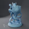 Описание картинки Valkyrie of Vanir ( Female Aasimar Paladin / Celestial Fighter with Shield / Deva Guardian от PocketSized Prints по цене 250руб | Свободный Рынок Миниатюр - СРМ - изображение - №2
