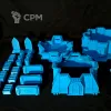 Описание картинки Имперский бастион (Imperial bastion) от SFTerrain по цене 1 500руб | Свободный Рынок Миниатюр - СРМ - изображение - №4