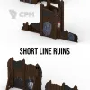 Описание картинки Орочий лагерь \Greenskin Ruins set от WebWay 3D по цене 10 000руб | Свободный Рынок Миниатюр - СРМ - изображение - №2