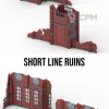 Описание картинки Индустриальная зона\Industrial Ruins set от WebWay 3D по цене 10 000руб | Свободный Рынок Миниатюр - СРМ - изображение - №5