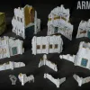 Описание картинки Бронированный комплекс\Armored Ruins set . от WebWay 3D по цене 10 000руб | Свободный Рынок Миниатюр - СРМ - изображение - №2