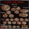 Описание картинки Blood and Death Топперы от Studio Cockatoo по цене 3 850руб | Свободный Рынок Миниатюр - СРМ - изображение - №2
