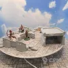 Описание картинки Террейн Warhammer "Укрепления №1" (0061) от Студия  по цене 1 100руб | Свободный Рынок Миниатюр - СРМ - изображение - №10