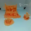 Описание картинки Музыкальная лавка от Орки с наГорки по цене 1 100руб | Свободный Рынок Миниатюр - СРМ - изображение - №2