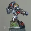 Описание картинки Terminator with Heavy Flamer⁠ (Iron Warriors) от Ravechwood по цене 1 500руб | Свободный Рынок Миниатюр - СРМ - изображение - №5