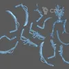 Описание картинки Tyranid Warrior от PlasticShop по цене 300руб | Свободный Рынок Миниатюр - СРМ - изображение - №2