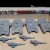 Описание картинки 4 бракованных Baneblade 8мм от Desert_Witch по цене 1 000руб | Свободный Рынок Миниатюр - СРМ - изображение - №2