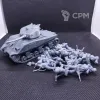 Описание картинки Небольшой контингент Американской армии от Banned Legion по цене 2 500руб | Свободный Рынок Миниатюр - СРМ - изображение - №4