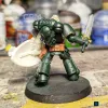 Описание картинки Dark Angels Lieutenant от Lelik по цене 1 000руб | Свободный Рынок Миниатюр - СРМ - изображение - №2