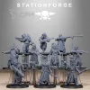 Описание картинки Scavengers Sanctum infantry от PocketSized Prints по цене 400руб | Свободный Рынок Миниатюр - СРМ - изображение - №3