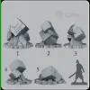 Описание картинки Научно-фантастические кубические камни от Studio Cockatoo по цене 800руб | Свободный Рынок Миниатюр - СРМ - изображение - №3