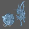 Описание картинки Zeratul StarCraft Tabletop от Formosa Printing по цене 330руб | Свободный Рынок Миниатюр - СРМ - изображение - №2
