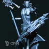Описание картинки High Elves Archmage - Mage - альт от Магазин Альфария по цене 190руб | Свободный Рынок Миниатюр - СРМ - изображение - №2