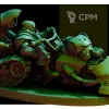 Описание картинки Miasmic Cohort Mounted Heralds от Manufactorum76 по цене 2 800руб | Свободный Рынок Миниатюр - СРМ - изображение - №3
