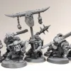 Описание картинки ORC BOYZ MOB / Orruk Boyz от Xelge по цене 2 500руб | Свободный Рынок Миниатюр - СРМ - изображение - №6